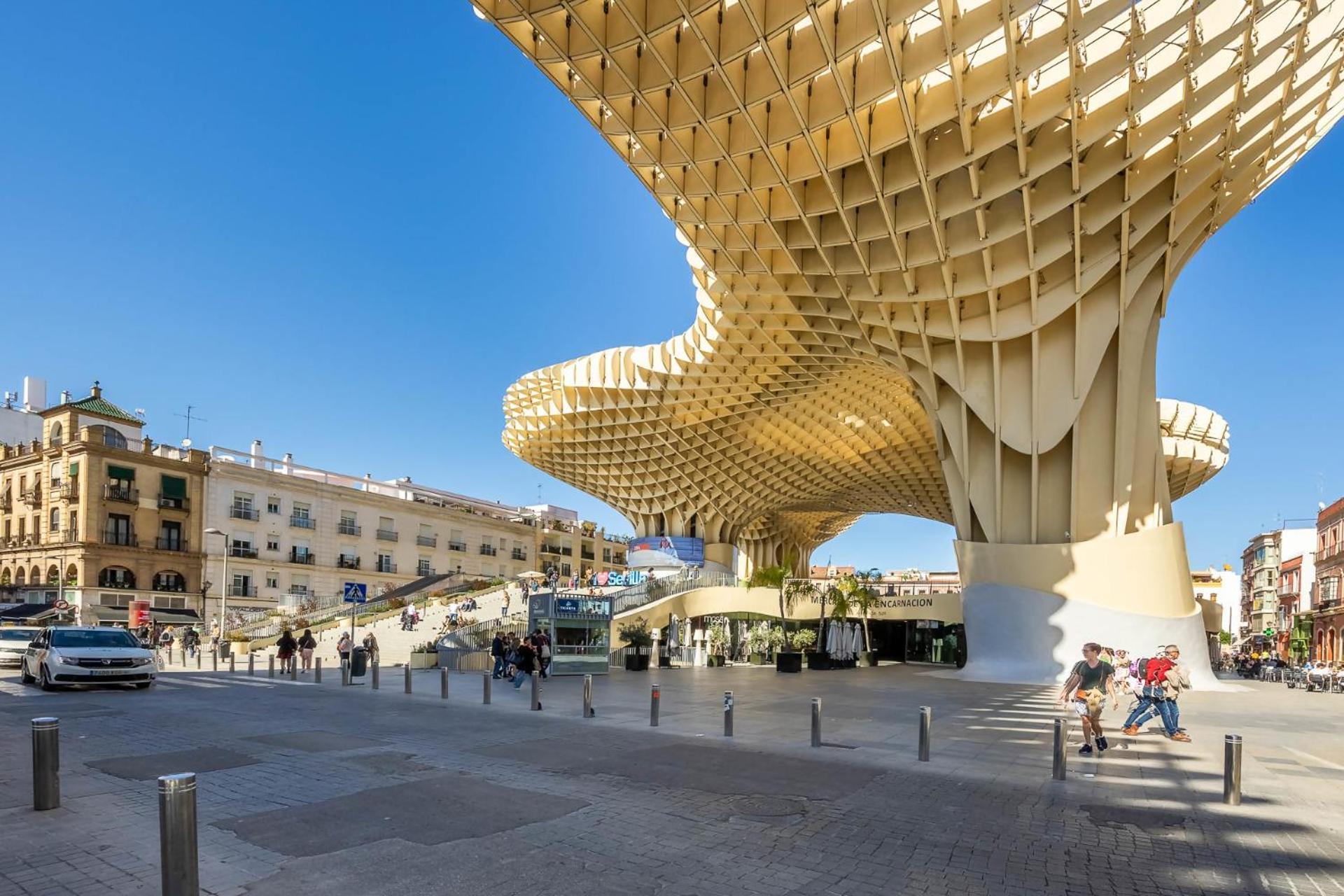 Comfy Away - Estudio En Patio De Vecinos En Las Setas Seville Exterior photo